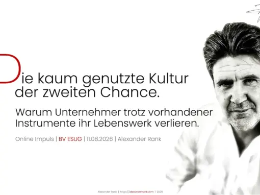 Die Kultur der zweiten Chance beginnt früher als ich gedacht habe.